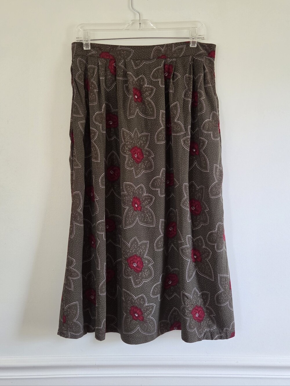 Vintage Sag Harbor Floral Skirt